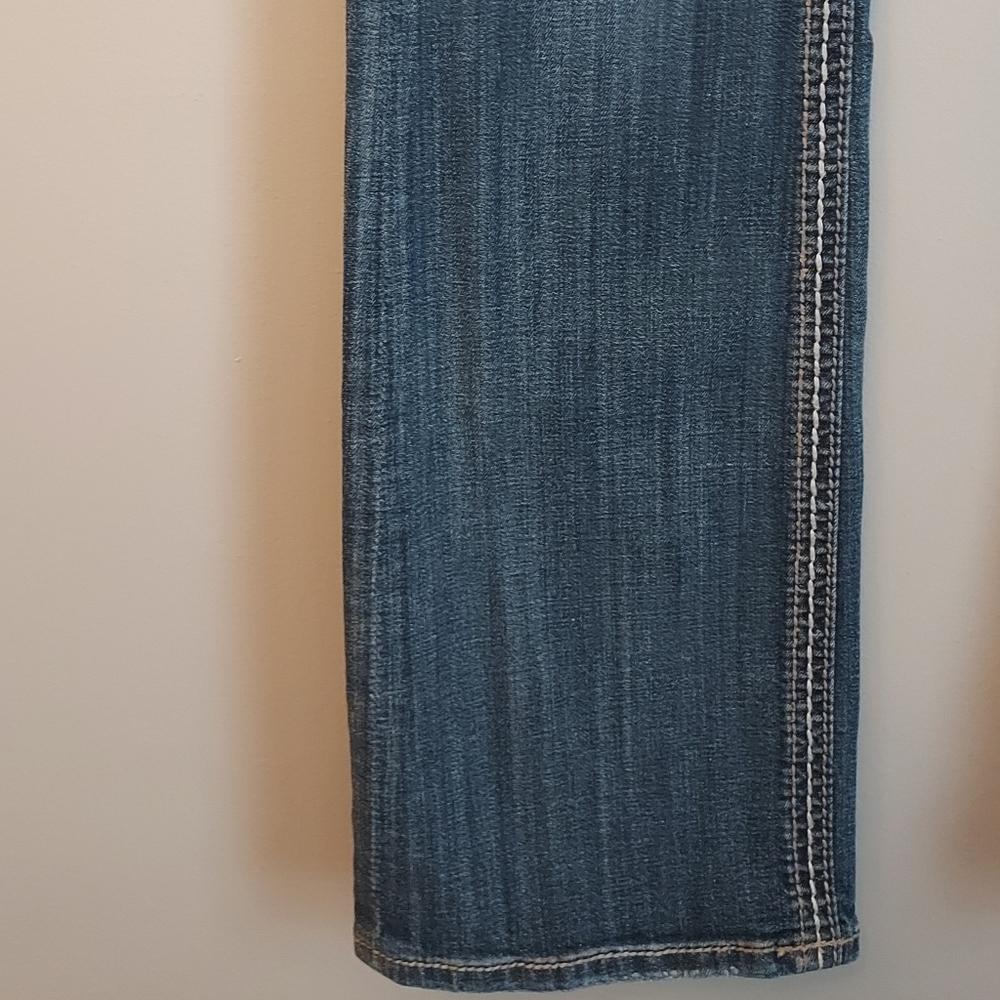 Rock & Revival Modelo Bootcut Boot Blue Denim Jeans Size 28 Tricia Wash - Picture 8 of 16